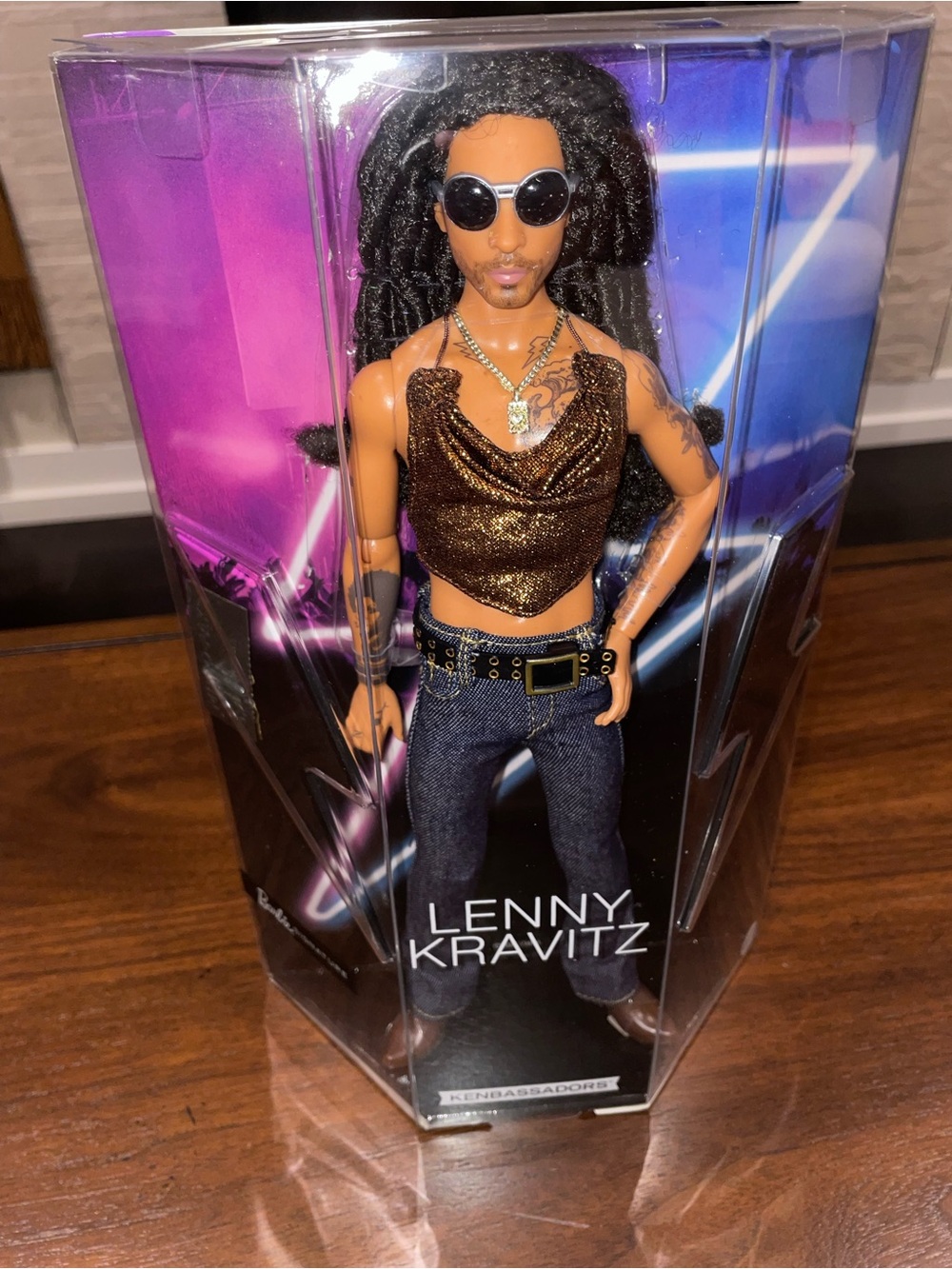 LENNY KRAVITZ BARBIE / Ken Doll new in box Mattel Toys